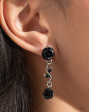 ROSE Without Saying... Earring: "Led by the ROSE - Bracelet: "Roses Supposes" - Black