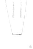 Paparazzi Moms Do It Better Necklace- White - ChiTown Chick Bling Boutique 