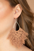 Paparazzi Oh MACRAME, Oh My Earrings - ChiTown Chick Bling Boutique 