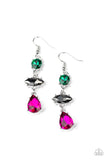 Paparazzi Starlet Twinkle Earrings- Multi - ChiTown Chick Bling Boutique 