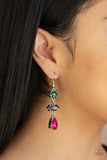 Paparazzi Starlet Twinkle Earrings- Multi - ChiTown Chick Bling Boutique 