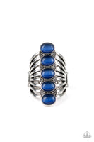 Paparazzi Bling Your Heart Out Ring- Blue - ChiTown Chick Bling Boutique 