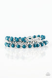 Paparazzi Immeasurably Infinite Blue Bracelet