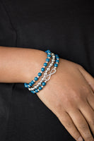 Paparazzi Immeasurably Infinite Blue Bracelet