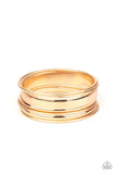 Paparazzi Sahara Shimmer Gold Bracelets