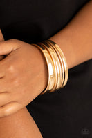 Paparazzi Sahara Shimmer Gold Bracelets