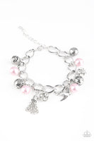 Paparazzi Lady Love Dove Pink Bracelet