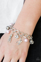 Paparazzi Lady Love Dove Pink Bracelet