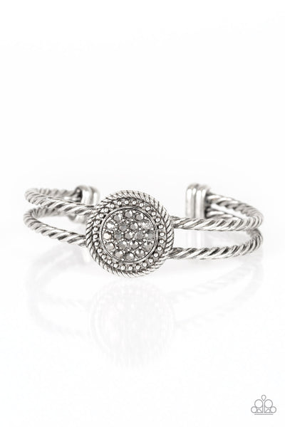 Paparazzi Definitely Dazzling Silver Bracelet