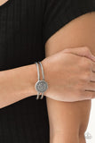 Paparazzi Definitely Dazzling Silver Bracelet