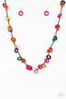 Paparazzi Waikiki Winds Multi Necklace