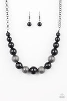 Paparazzi Color Me CEO Black Necklace