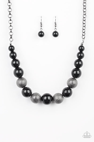 Paparazzi Color Me CEO Black Necklace