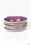 Paparazzi Fashion Fiend Purple Bracelet