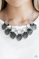 Paparazzi Very Valentine Black Necklace