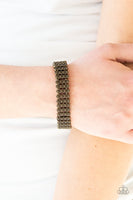 Paparazzi Rise With The Sun Brass Bracelet