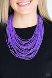 Paparazzi Rio Rainforest Purple Necklace