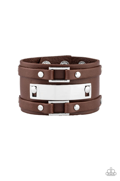 Paparazzi Rural Ranger Brown Bracelet