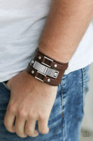 Paparazzi Rural Ranger Brown Bracelet