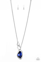 Optical Opulence - Blue Necklace - ChiTown Chick Bling Boutique 