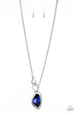 Optical Opulence - Blue Necklace - ChiTown Chick Bling Boutique 