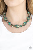 Gatherer Glamour - Brass Necklace - ChiTown Chick Bling Boutique 