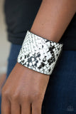 Paparazzi Whats HISS Is Mine - White Bracelet - ChiTown Chick Bling Boutique 