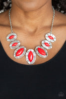 Paparazzi Terra Color Red Necklace