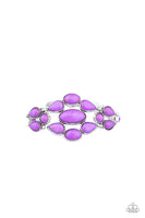 Paparazzi Blooming Prairies - Purple Bracelet - ChiTown Chick Bling Boutique 