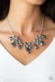 Paparazzi Debutante Drama Silver Necklace