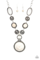 Paparazzi Sedona Drama White Bracelet