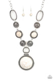 Paparazzi Sedona Drama White Bracelet