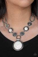 Paparazzi Sedona Drama White Bracelet