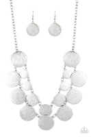 Paparazzi Stop and Reflect Silver Necklace