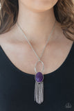 Paparazzi Dewy Desert Purple Necklace