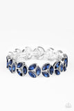 Paparazzi Gilded Gardens Blue Bracelet