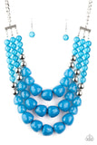 Paparazzi Forbidden Fruit Blue Necklace