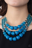 Paparazzi Forbidden Fruit Blue Necklace