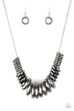 Paparazzi Haute Hardware Silver Necklace