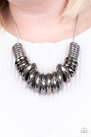 Paparazzi Haute Hardware Silver Necklace