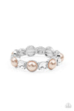 Paparazzi Elegant Entertainment Brown Bracelet