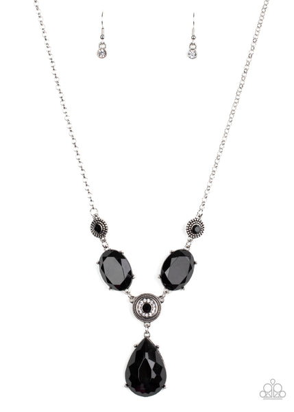 Paparazzi Heirloom Hideaway Black Necklace