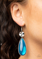 Paparazzi Jaw-Dropping Drama Blue Earrings