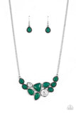 Paparazzi Breathtaking Brilliance Green Necklace