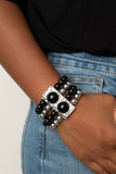 Paparazzi WEALTH-Conscious Black Bracelet