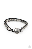 Paparazzi Homespun Stones White Bracelet