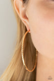 Paparazzi Voluptuous Volume Gold Earrings