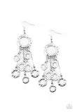 Paparazzi Right Under Your NOISE Silver Earrings