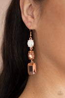 Paparazzi Dripping In Melodrama - Copper Earrings