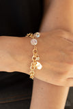 Paparazzi Lovable Luster Gold Bracelet